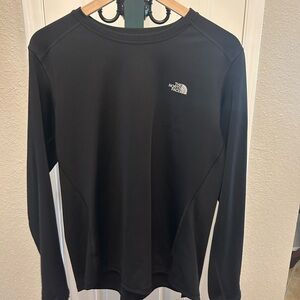 The North Face Black Long Sleeve Performance Shirt
